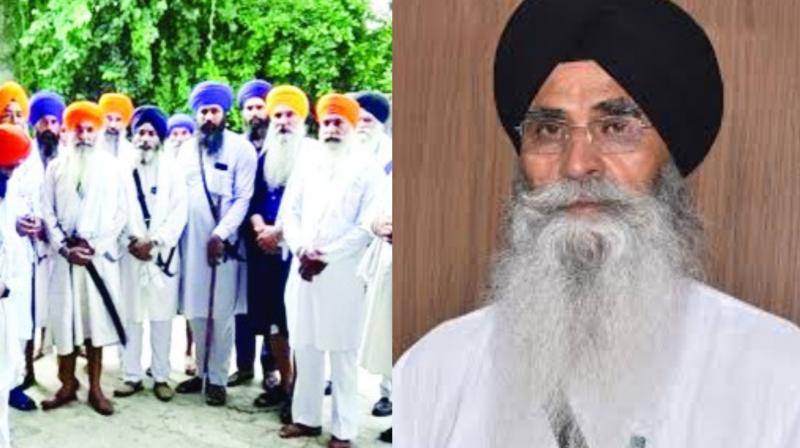 The five sacred forms of Sri Guru Granth Sahib were offered to the fire The five sacred forms of Sri Guru Granth Sahib were offered to the fire