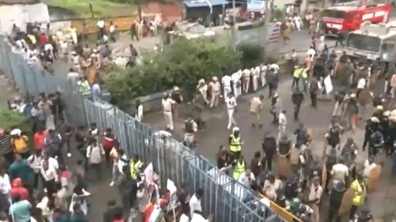 Nabanna Protest started Nabanna Protest started