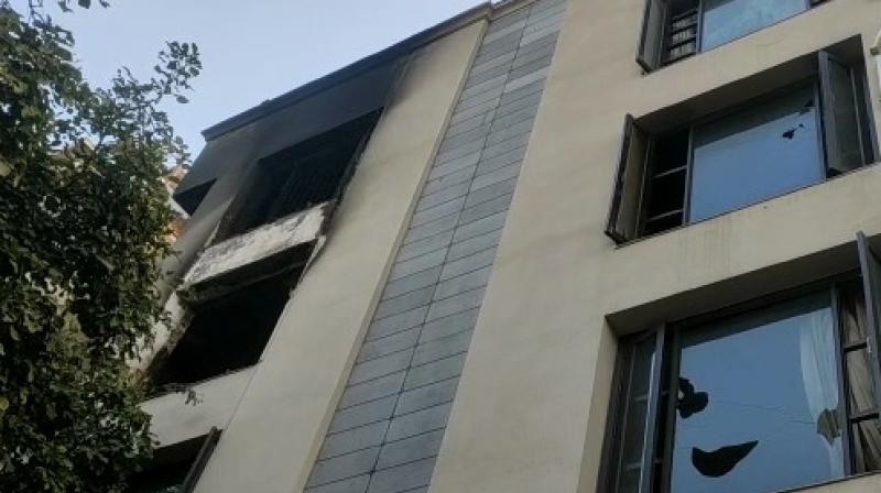 Delhi: A terrible fire broke out in a senior citizen care home in Greater Kailash, 2 died Delhi: A terrible fire broke out in a senior citizen care home in Greater Kailash, 2 died