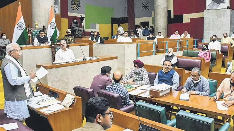 Haryana Assembly passes resolution for SYL, demands river waters from Punjab Haryana Assembly passes resolution for SYL, demands river waters from Punjab