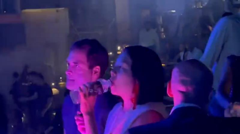Video of Rahul Gandhi partying in a bar in Kathmandu goes viral Video of Rahul Gandhi partying in a bar in Kathmandu goes viral