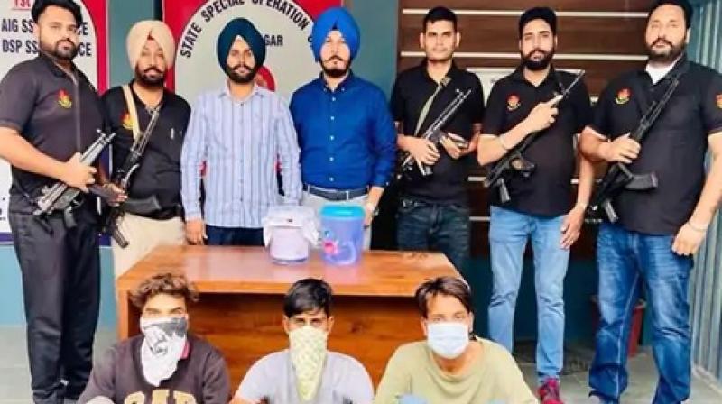 Bambiha gang shooter arrested in Mohali Bambiha gang shooter arrested in Mohali