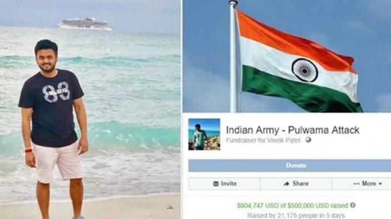 26 year old NRI has raised over rs 6 crore for pulwama martyrs