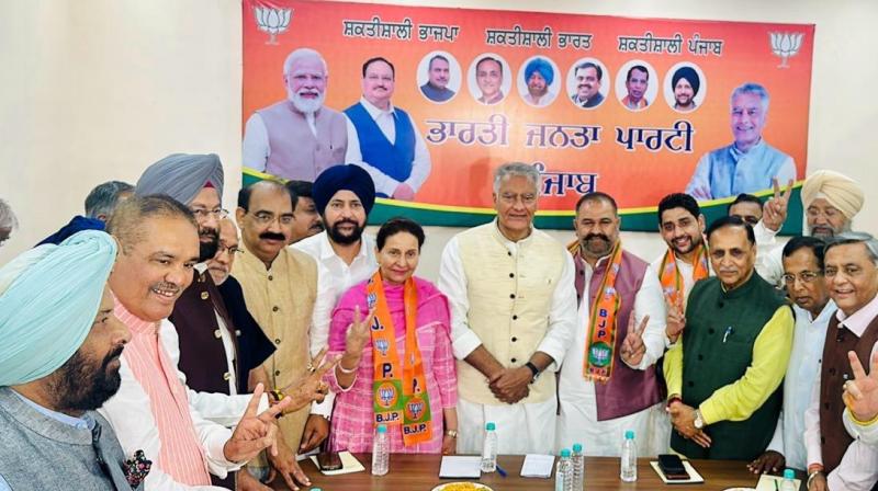 ED exposes true face of Kejriwal's 'hard-line honest people' - Sunil Jakhar ED exposes true face of Kejriwal's 'hard-line honest people' - Sunil Jakhar
