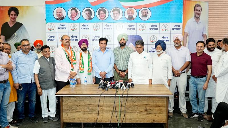 Love Kumar Goldie and Malkit Singh return to Congress Love Kumar Goldie and Malkit Singh return to Congress