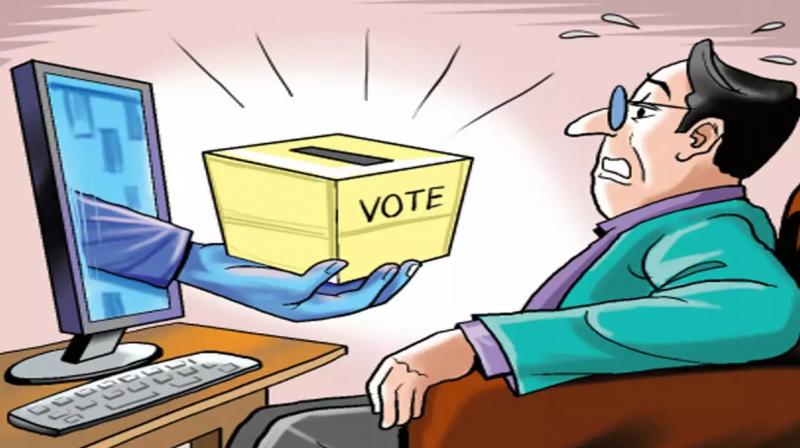 Issued seven notices to various political parties for violating the standard election code Issued seven notices to various political parties for violating the standard election code
