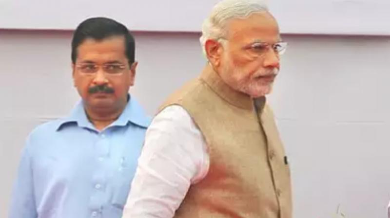 Kejriwal and Modi Kejriwal and Modi