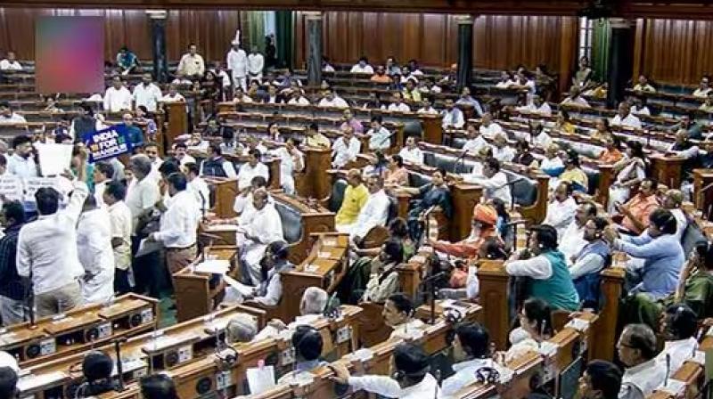 Lok Sabha: Two bills passed amid opposition sloganeering Lok Sabha: Two bills passed amid opposition sloganeering