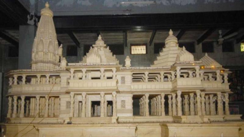 Ayodhya ram mandir trust meeting temple build workshop money government