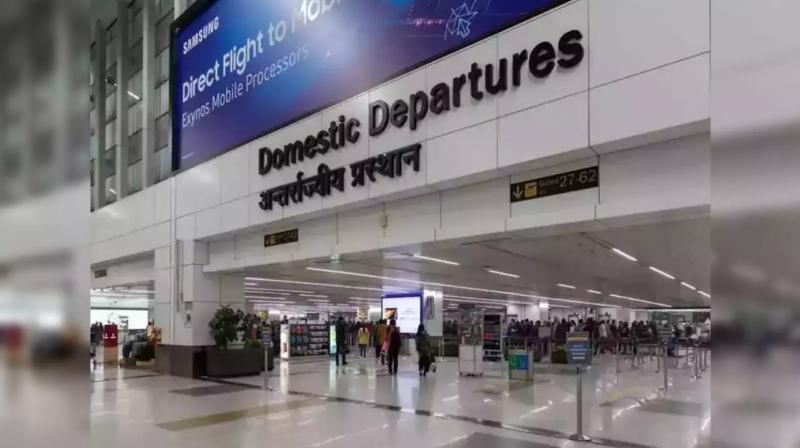Delhi Airport advisory in wake of farmers' Delhi Chalo march Delhi Airport advisory in wake of farmers' Delhi Chalo march