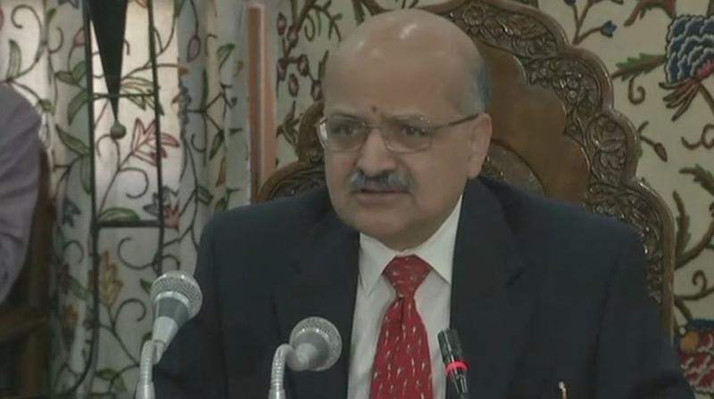 Jammu and Kashmir Chief Secretary BVR Subrahmanyam Jammu and Kashmir Chief Secretary BVR Subrahmanyam