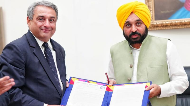 Punjab CM hands over land allotment letter to Tata Steel for Rs 2 600 cr plant