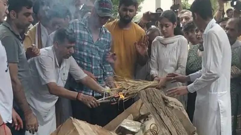 Sonali Phogat funeral Sonali Phogat funeral