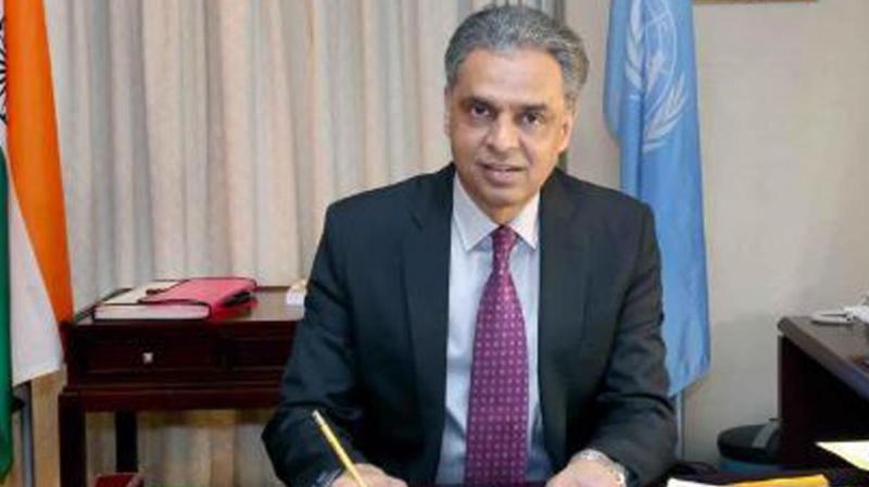 India's Permanent Representative to the UN Syed Akbaruddin India's Permanent Representative to the UN Syed Akbaruddin