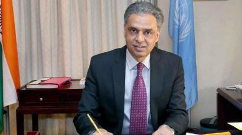 India's Permanent Representative to the UN Syed Akbaruddin