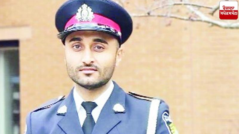 Dilpreet Singh from Chak Dheran village becomes an officer in the Canadian Police Dilpreet Singh from Chak Dheran village becomes an officer in the Canadian Police