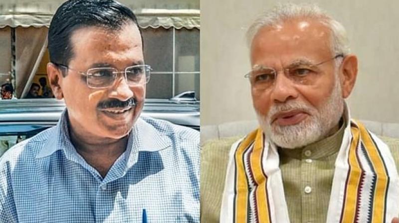 Kejriwal and modi