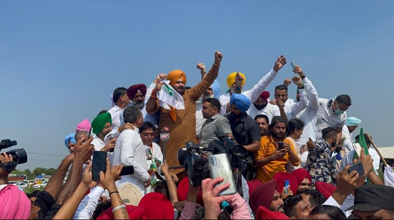 Navjot Sidhu will reach Lakhimpur Kheri today Navjot Sidhu will reach Lakhimpur Kheri today