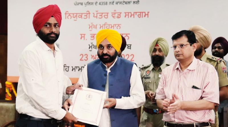 AAP govt handed over appointment letters to 17,313 youth in 5 months: CM AAP govt handed over appointment letters to 17,313 youth in 5 months: CM