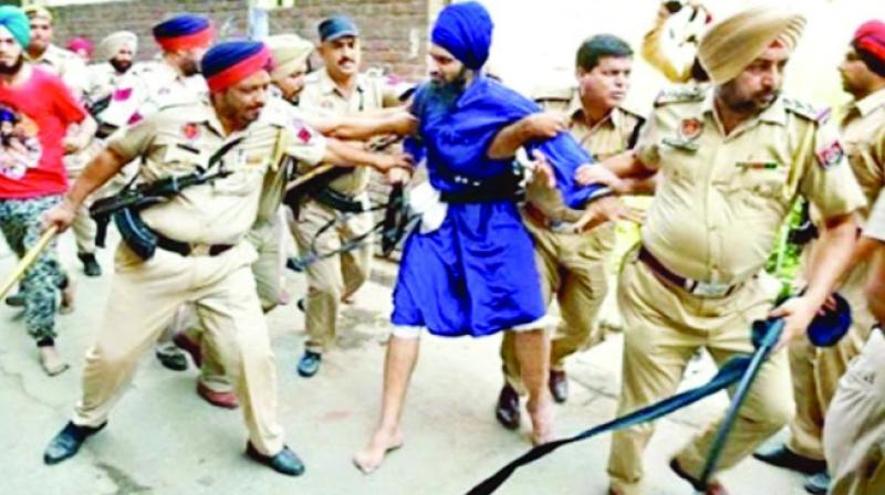 Bargadi Sikh Protest Bargadi Sikh Protest