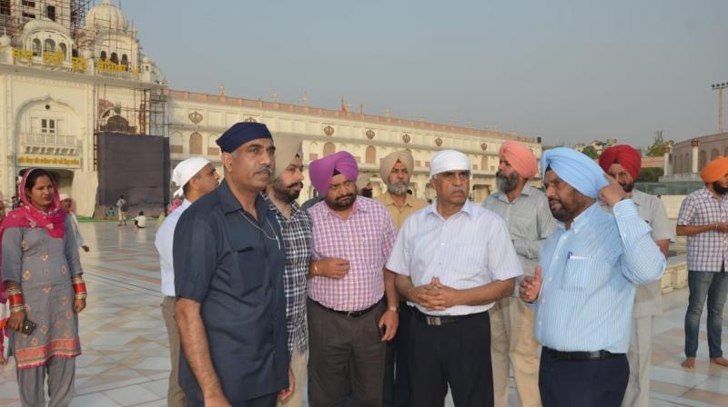 DGP Suresh Arora reviewed security arrangements DGP Suresh Arora reviewed security arrangements