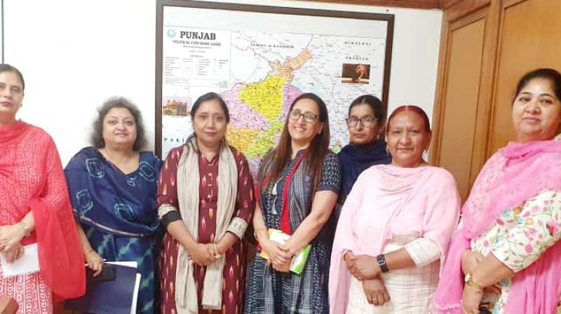 Dr. Baljit Kaur assures anganwadi Union to resolve their demands Dr. Baljit Kaur assures anganwadi Union to resolve their demands