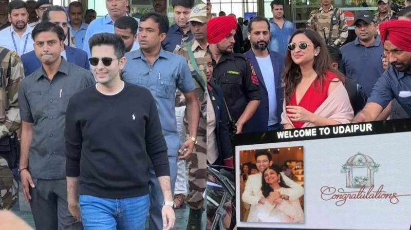 Parineeti Chopra-Raghav Chadha's wedding: Guests arrive at hotel in Udaipur