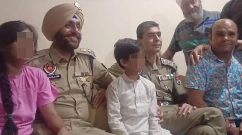 The child was kidnapped while coming from school, the Punjab police recovered him from Himachal within a few hours The child was kidnapped while coming from school, the Punjab police recovered him from Himachal within a few hours
