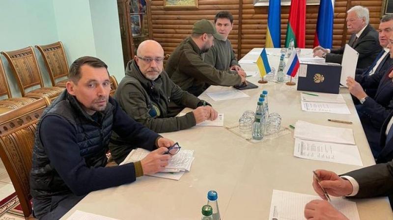 Second round of meeting between representatives of Ukraine and Russia in Belarus continues Second round of meeting between representatives of Ukraine and Russia in Belarus continues