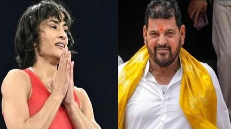 Vinesh Phogat on Brijbhushan Singh Vinesh Phogat on Brijbhushan Singh
