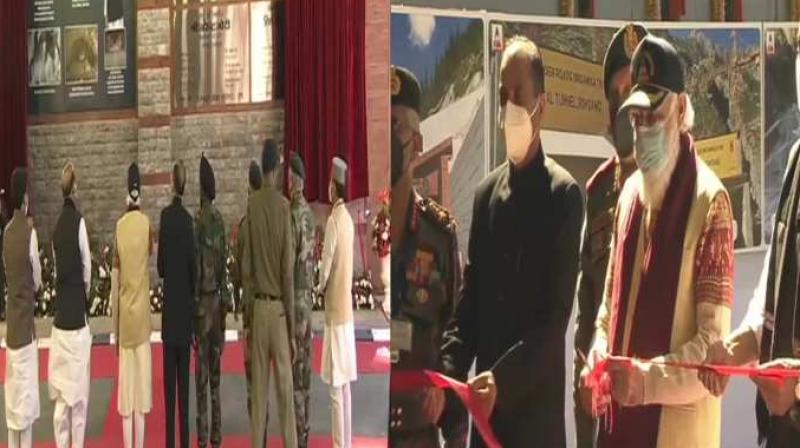 Atal Tunnel inauguration By PM Narendra Modi Atal Tunnel inauguration By PM Narendra Modi