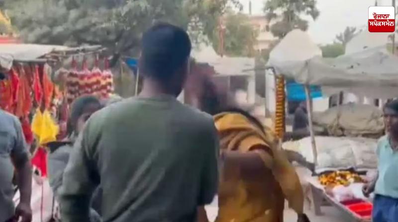 Trainee SI slaps his constable wife immediately after marriage, SP suspends him Trainee SI slaps his constable wife immediately after marriage, SP suspends him