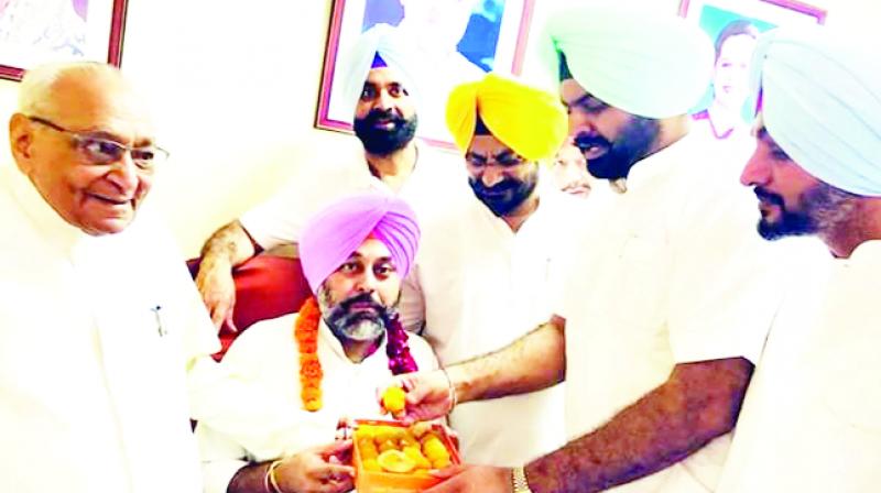 On occasion of holding post of Gurkirat Singh Kotli On occasion of holding post of Gurkirat Singh Kotli