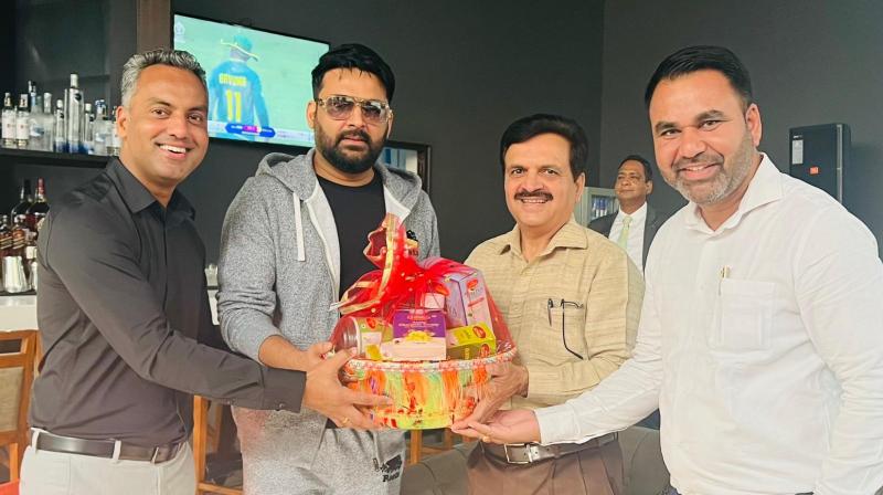 comedian star Kapil Sharma honored by Punjab government and Markfed comedian star Kapil Sharma honored by Punjab government and Markfed