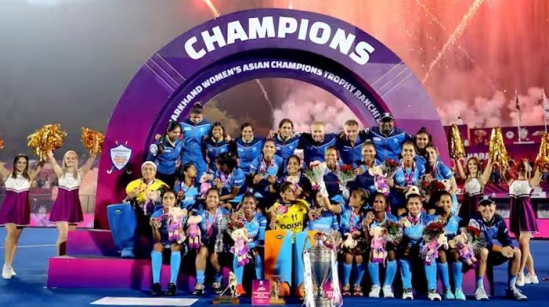 India won the Women's Asian Champions title by defeating Japan India won the Women's Asian Champions title by defeating Japan