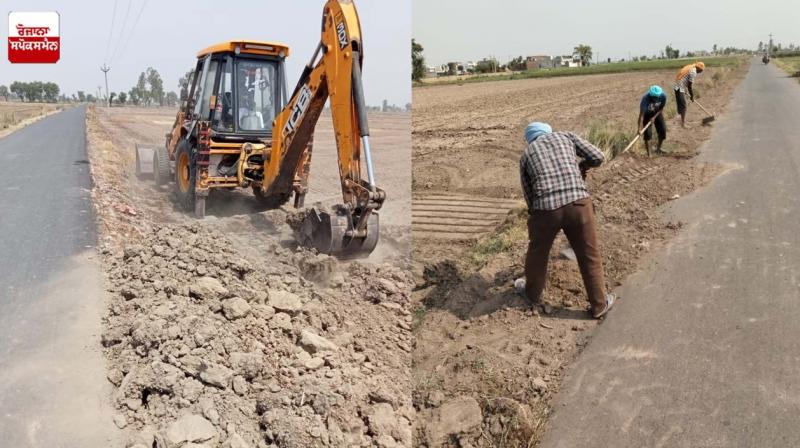 PUNJAB MANDI BOARD LAUNCHES SPECIAL DRIVE FOR RE-CONSTRUCTION OF BERMS ON RURAL LINK ROADS