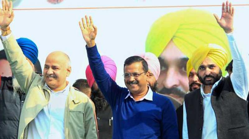 Aam Aadmi Party Barnala Rally