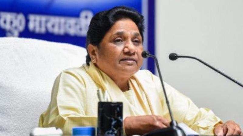 Mayawati slams yogi government decision to include 17 obc castes under sc category