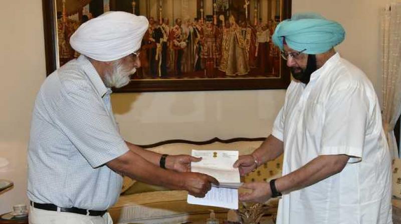 Justice Mehtab Singh Gill Commission submits 14th interim report to Punjab CM Justice Mehtab Singh Gill Commission submits 14th interim report to Punjab CM