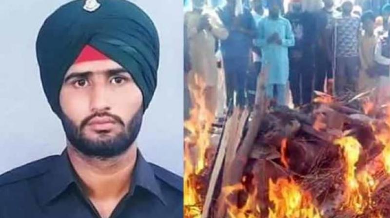 Shaheed Karamjit Singh funeral Shaheed Karamjit Singh funeral