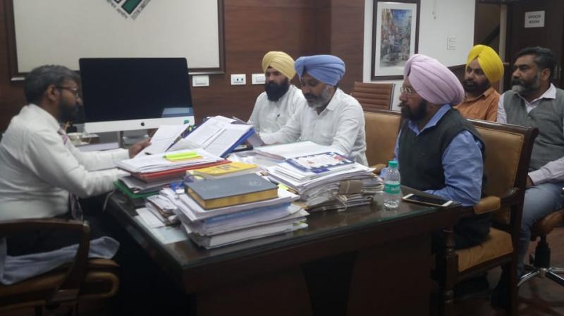 AAP delegation meets chief electoral officer of Punjab