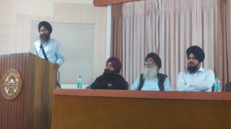 Seminar on “Sikh Student Organizations : History, Future and Challenges”