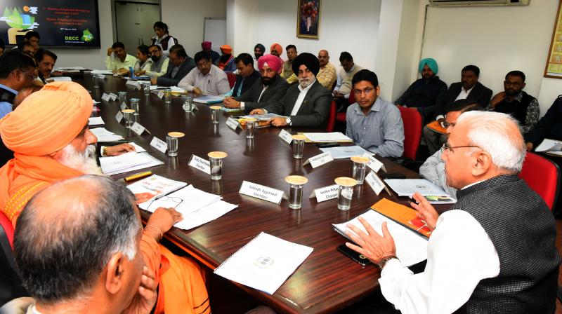 First meeting of committee organised by Directorate of Environment and Climate Change Punjab