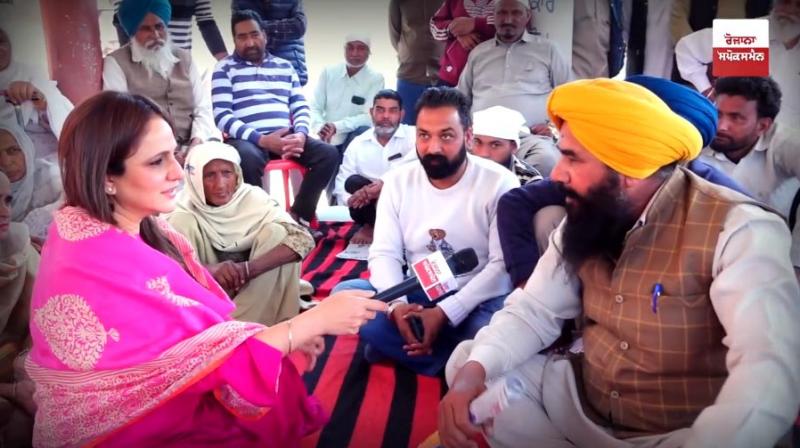 The people of Bhasour village expressed their problems during the sit-in organized by the daily spokesperson. The people of Bhasour village expressed their problems during the sit-in organized by the daily spokesperson.
