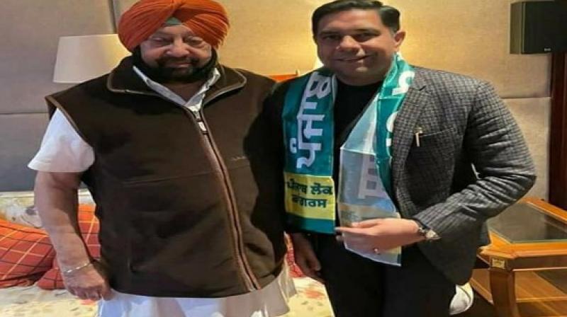 Former Congress Secretary Prince Khullar joins Punjab Lok Congress Former Congress Secretary Prince Khullar joins Punjab Lok Congress