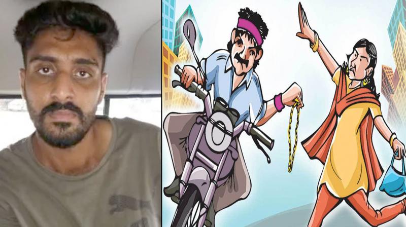 chain snatcher drug addicted Police constable chain snatcher drug addicted Police constable
