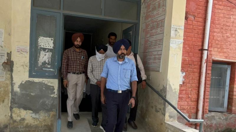 PSPCL's J.E. Satnam Singh Arrested for taking Rs 5,000 bribe PSPCL's J.E. Satnam Singh Arrested for taking Rs 5,000 bribe