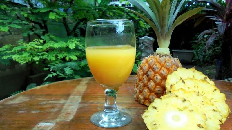 Drink pineapple juice made at home Heath News Drink pineapple juice made at home Heath News