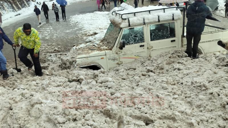 Manali Avalanche 