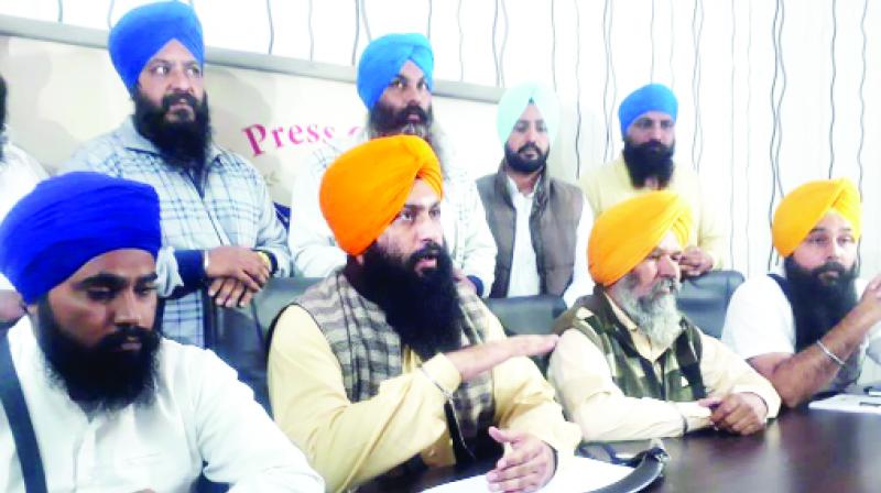 Bhai Harjinder Singh Majhi AND Others During Press Conference Bhai Harjinder Singh Majhi AND Others During Press Conference